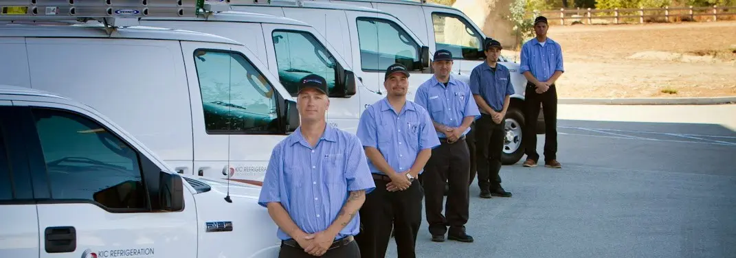 KIC Refrigeration crew ready for Mini Split Repair jobs across Laguna Hills