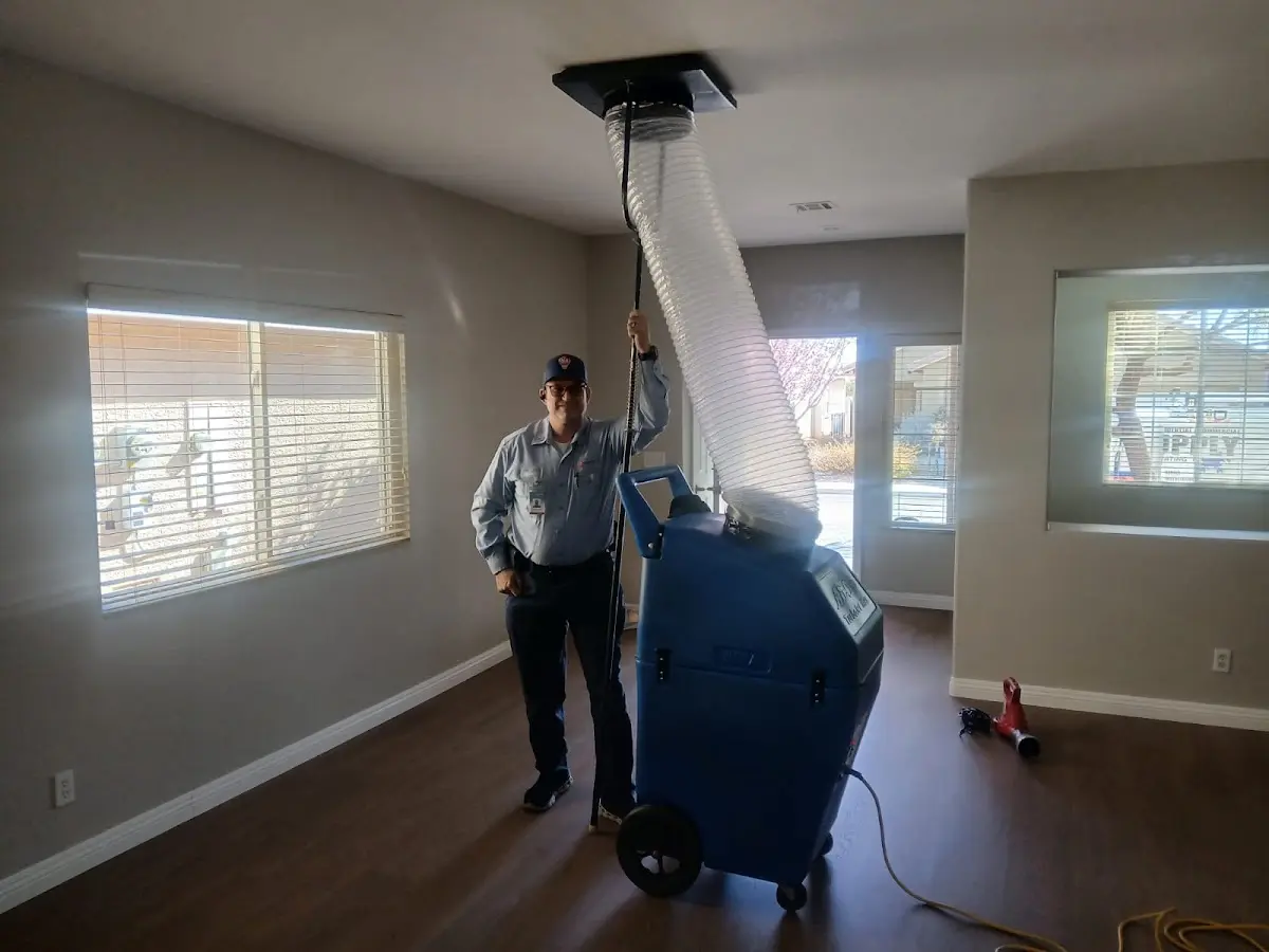Professional Dryer Vent Cleaning work inside a Laguna Hills home